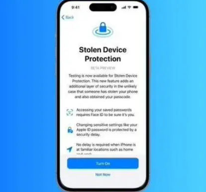 临城苹果授权维修店分享被盗设备保护功能开启方法 