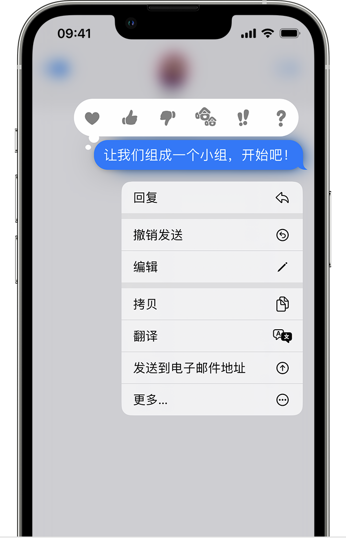 临城苹果手机维修分享iPhone 信息发送后多长时间内可以撤回或编辑 